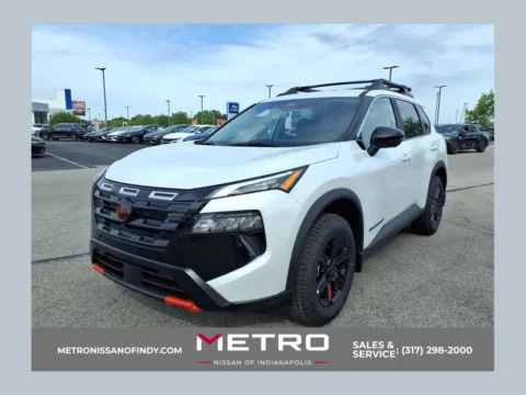 White 2026 Nissan Rogue Rock Creek for sale in Indianapolis, IN