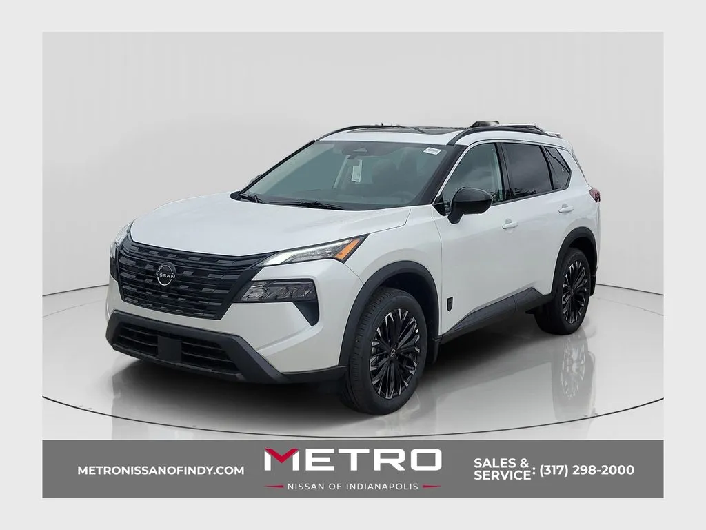 White 2026 Nissan Rogue Dark Armor for sale in Indianapolis, IN