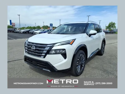 White 2026 Nissan Rogue Platinum for sale in Indianapolis, IN