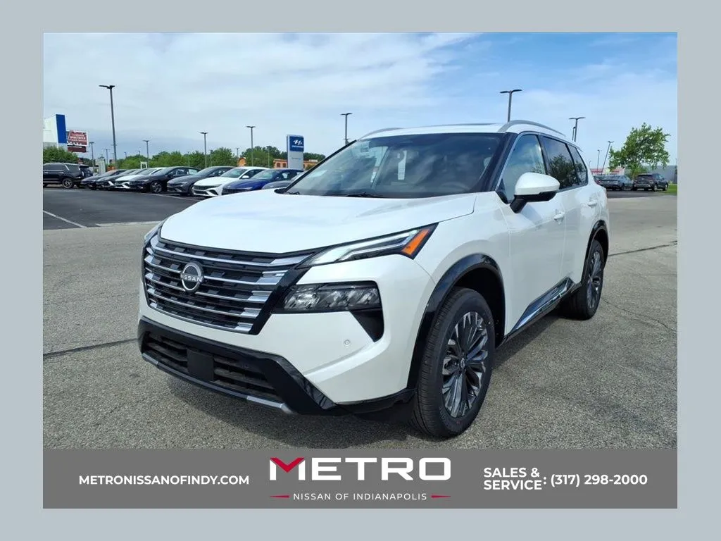 White 2026 Nissan Rogue Platinum for sale in Indianapolis, IN
