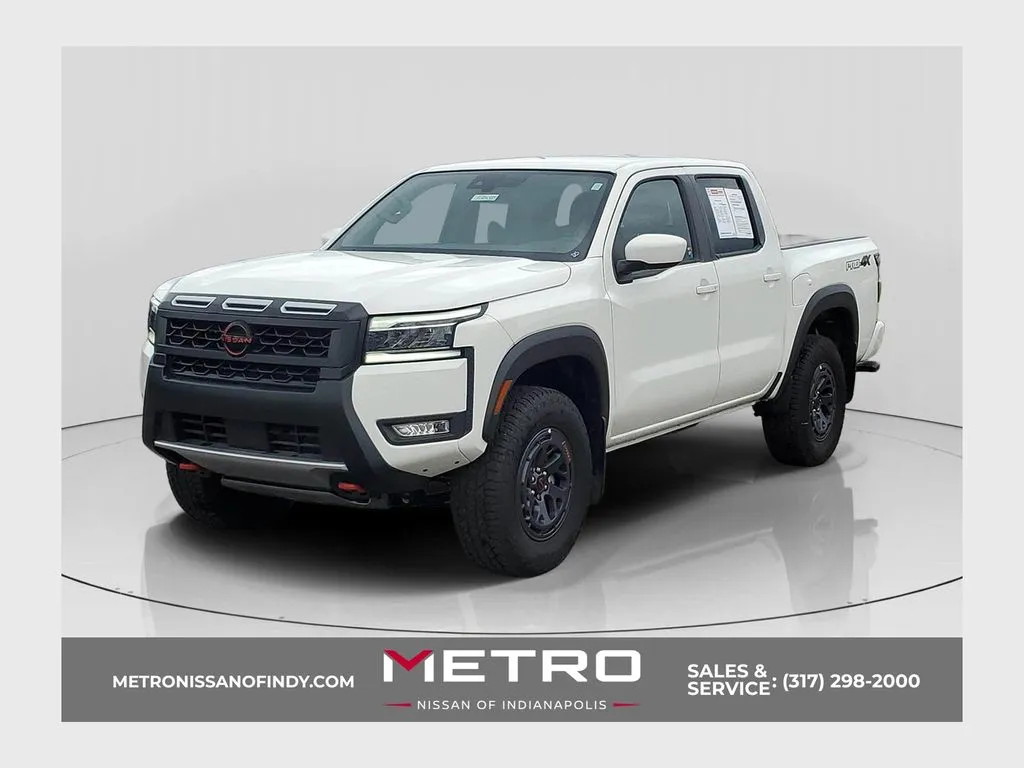 White 2025 Nissan Frontier PRO-4X for sale in Indianapolis, IN