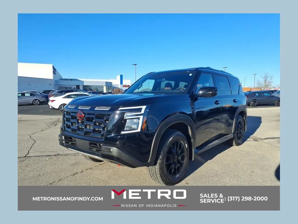 Black 2026 Nissan Armada PRO-4X for sale in Indianapolis, IN