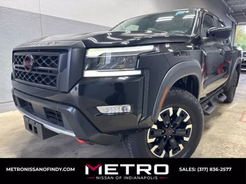 Black 2022 Nissan Frontier PRO-4X for sale in Indianapolis, IN
