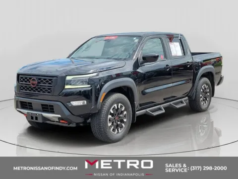 Black 2022 Nissan Frontier PRO-4X for sale in Indianapolis, IN