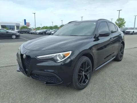 Black 2020 Alfa Romeo Stelvio Ti Sport for sale in Indianapolis, IN