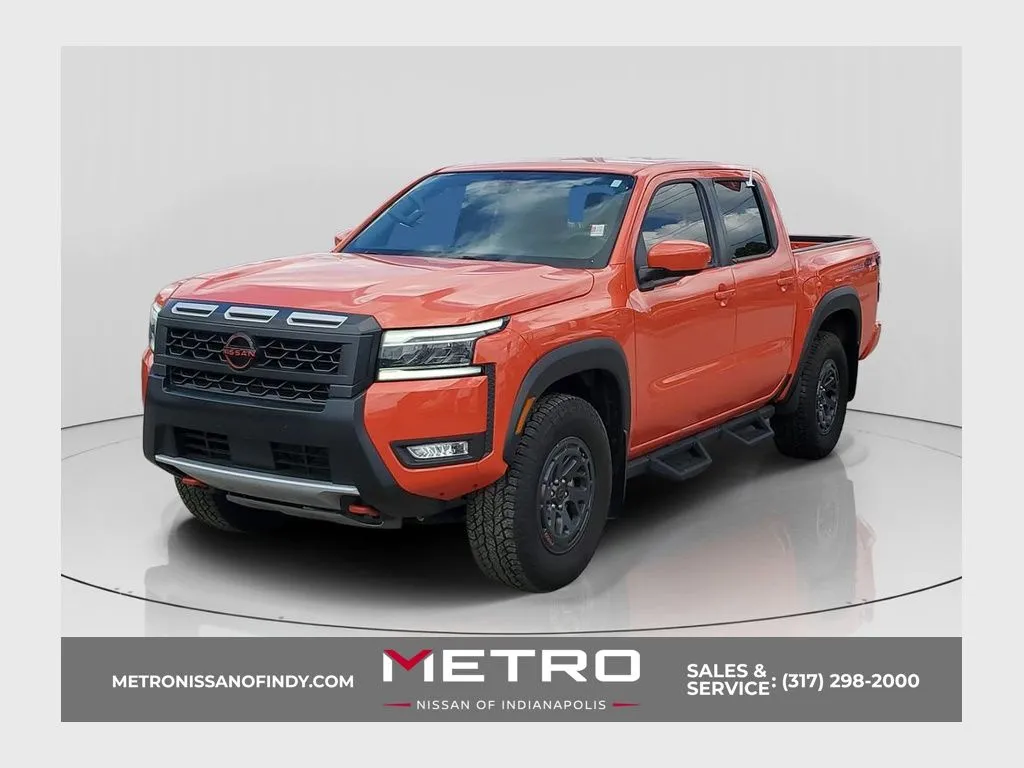 Orange 2025 Nissan Frontier PRO-4X for sale in Indianapolis, IN