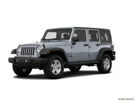 Silver 2015 Jeep Wrangler Unlimited Sport for sale in Indianapolis, IN