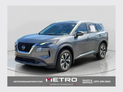 Gray 2023 Nissan Rogue SV for sale in Indianapolis, IN