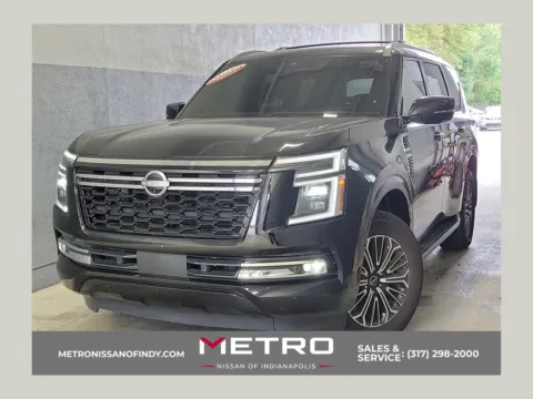 Black 2025 Nissan Armada Platinum for sale in Indianapolis, IN