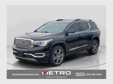 Black 2019 GMC Acadia Denali for sale in Indianapolis, IN