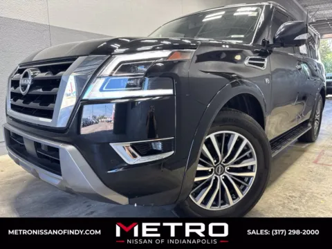 Black 2022 Nissan Armada SL for sale in Indianapolis, IN