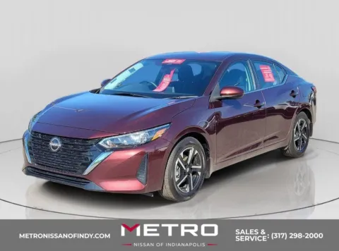 Red 2025 Nissan Sentra SV for sale in Indianapolis, IN