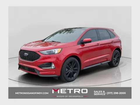 Red 2022 Ford Edge ST Line for sale in Indianapolis, IN
