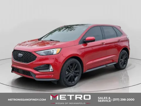 Red 2022 Ford Edge ST Line for sale in Indianapolis, IN