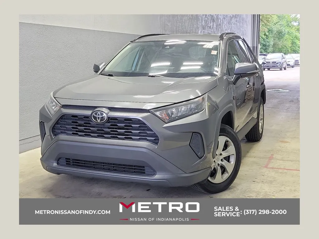 Gray 2021 Toyota RAV4 LE for sale in Indianapolis, IN