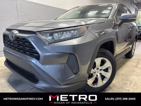 Gray 2021 Toyota RAV4 LE for sale in Indianapolis, IN