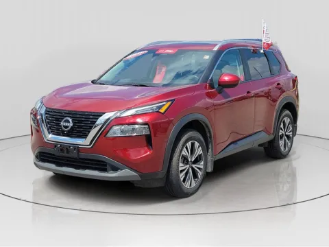 Red 2023 Nissan Rogue SV for sale in Indianapolis, IN
