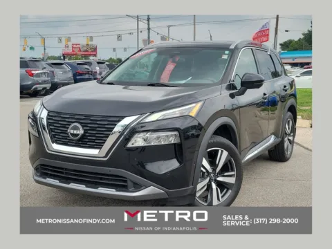 Black 2023 Nissan Rogue SL for sale in Indianapolis, IN