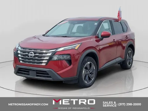 Red 2025 Nissan Rogue SV for sale in Indianapolis, IN