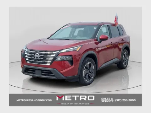 Red 2025 Nissan Rogue SV for sale in Indianapolis, IN