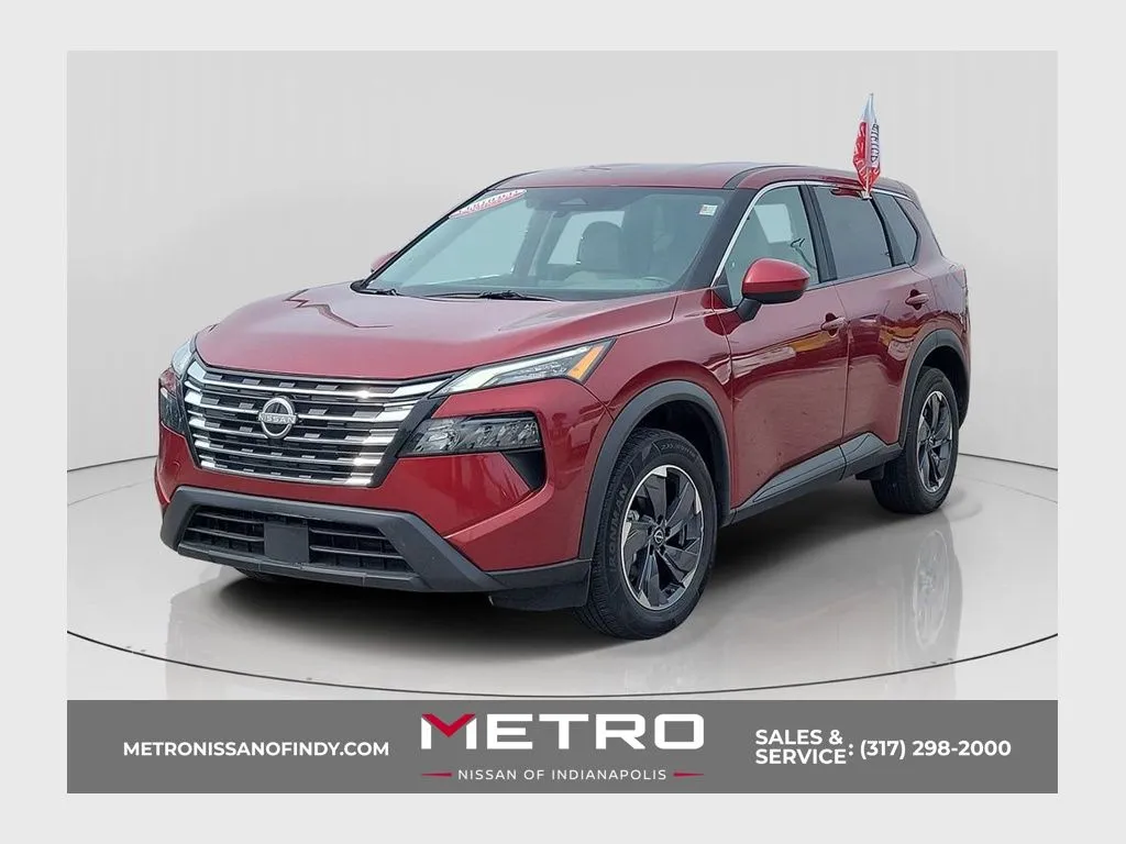 Red 2025 Nissan Rogue SV for sale in Indianapolis, IN