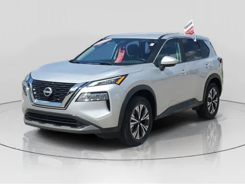 Silver 2023 Nissan Rogue SV for sale in Indianapolis, IN
