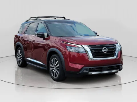 Photos of 2022 Nissan Pathfinder Platinum for sale in Indianapolis, IN at Metro Nissan of Indianapolis