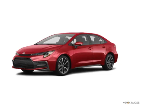 Red 2021 Toyota Corolla XSE for sale in Indianapolis, IN