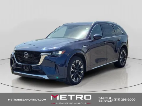 Blue 2024 Mazda CX-90 3.3 Turbo S for sale in Indianapolis, IN