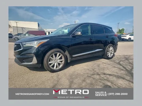 Black 2019 Acura RDX for sale in Indianapolis, IN