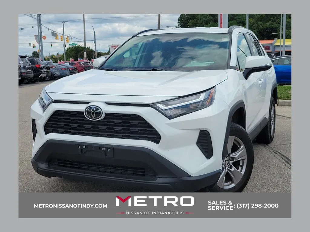 White 2025 Toyota RAV4 XLE for sale in Indianapolis, IN