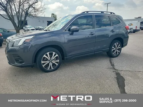 Gray 2022 Subaru Forester Limited for sale in Indianapolis, IN