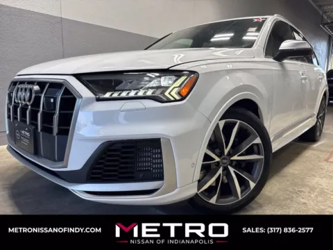 White 2021 Audi SQ7 Premium Plus for sale in Indianapolis, IN