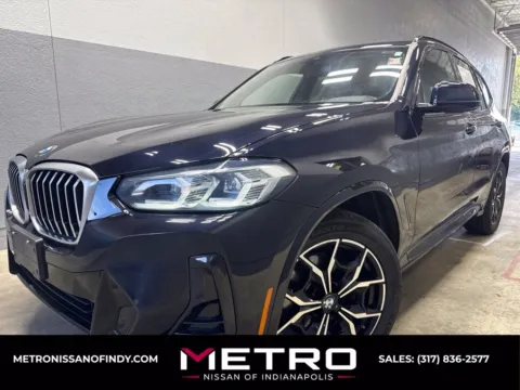 Black 2022 BMW X3 xDrive30i for sale in Indianapolis, IN