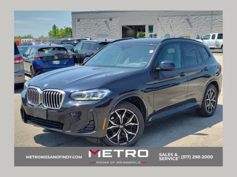 Black 2022 BMW X3 xDrive30i for sale in Indianapolis, IN