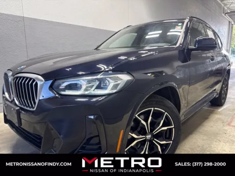 Black 2022 BMW X3 xDrive30i for sale in Indianapolis, IN