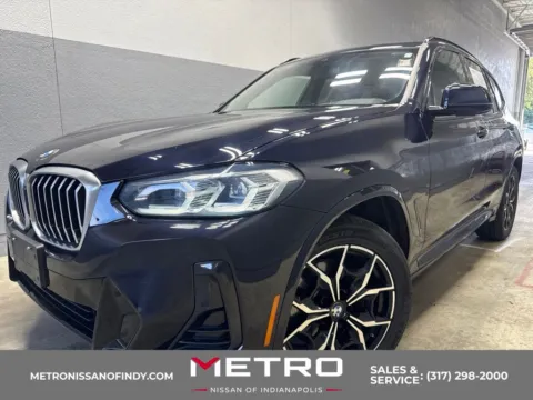 Black 2022 BMW X3 xDrive30i for sale in Indianapolis, IN