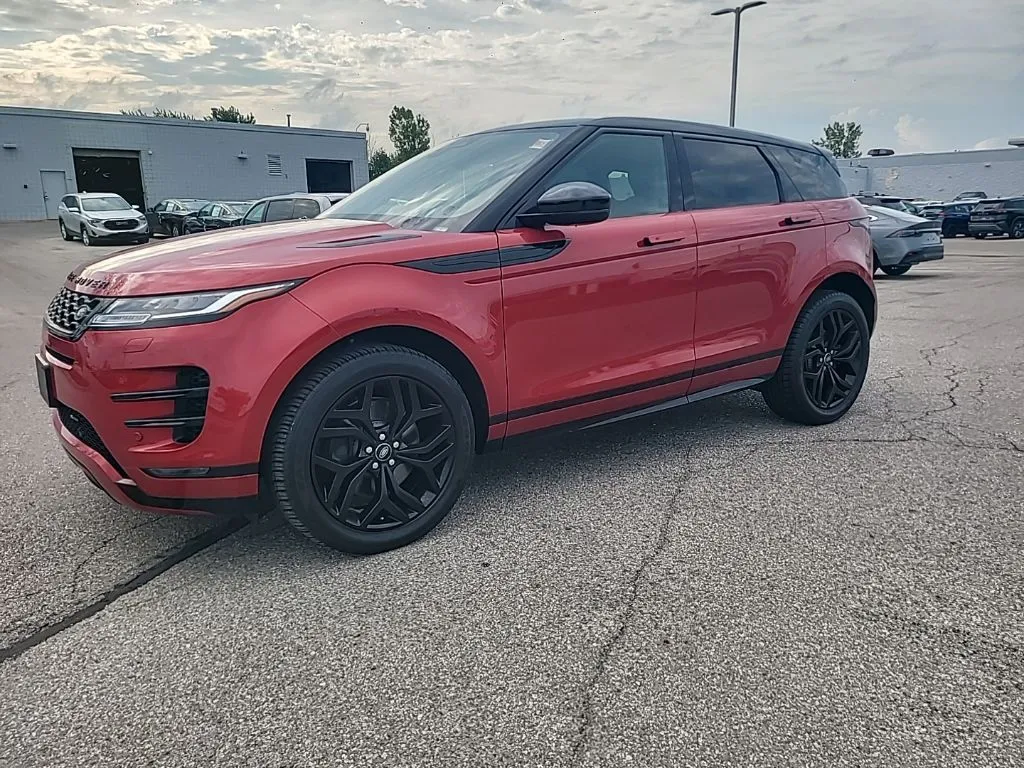 Red 2023 Land Rover Range Rover Evoque Dynamic for sale in Indianapolis, IN