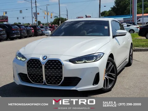 White 2023 BMW 4 Series 430i Gran Coupe for sale in Indianapolis, IN