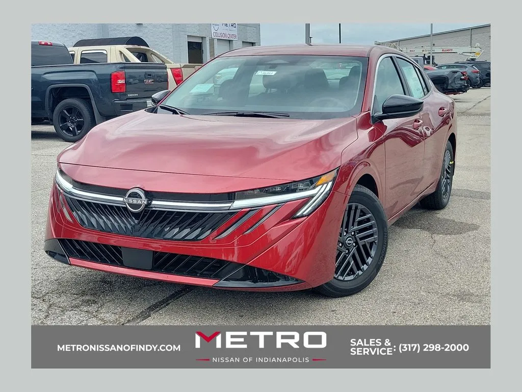 Red 2026 Nissan Sentra SV for sale in Indianapolis, IN
