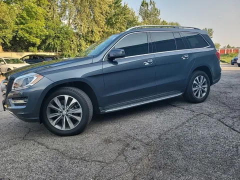 Blue 2015 Mercedes-Benz GL-Class GL 450 for sale in Indianapolis, IN