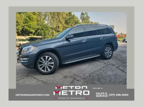 Blue 2015 Mercedes-Benz GL-Class GL 450 for sale in Indianapolis, IN
