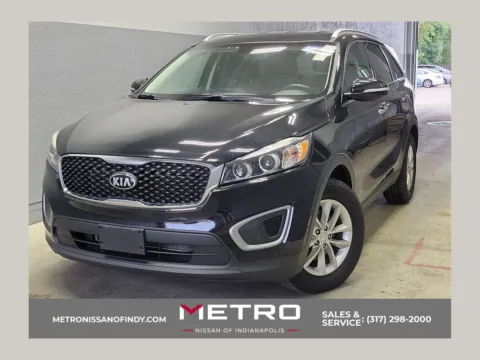 Black 2017 Kia Sorento LX for sale in Indianapolis, IN