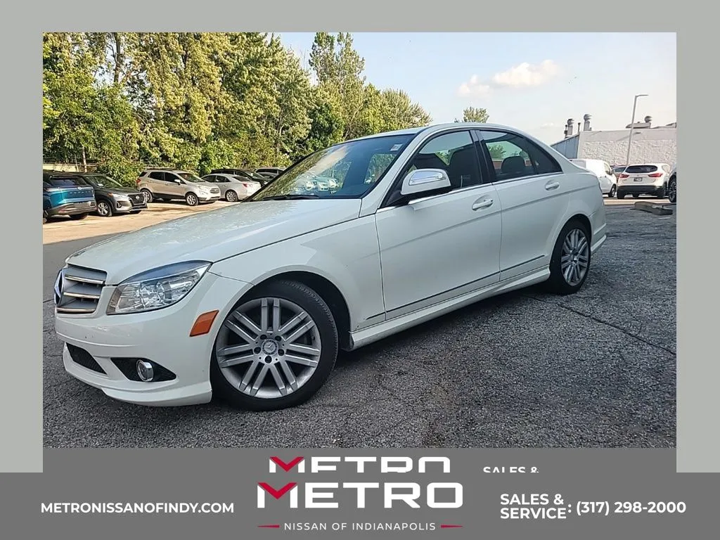 Used 2009 Mercedes-Benz C-Class C300 Luxury with VIN WDDGF54X39R081186 for sale in Indianapolis, IN