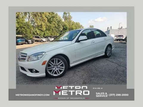 White 2009 Mercedes-Benz C-Class C 300 for sale in Indianapolis, IN