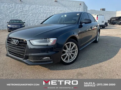 Blue 2014 Audi A4 2.0T Premium Plus for sale in Indianapolis, IN