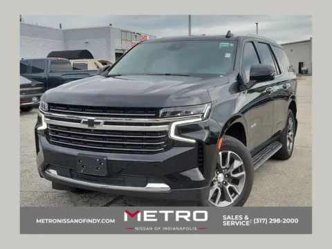 Black 2023 Chevrolet Tahoe LT for sale in Indianapolis, IN