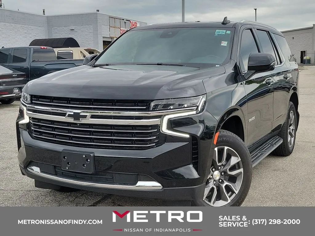 Black 2023 Chevrolet Tahoe LT for sale in Indianapolis, IN