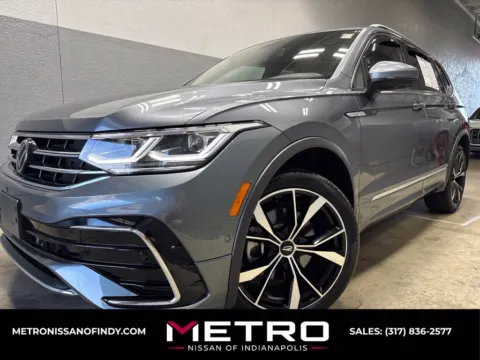 Gray 2022 Volkswagen Tiguan 2.0T SEL R-Line for sale in Indianapolis, IN