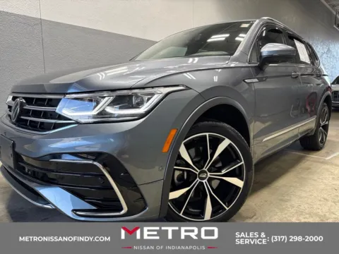 Gray 2022 Volkswagen Tiguan 2.0T SEL R-Line for sale in Indianapolis, IN